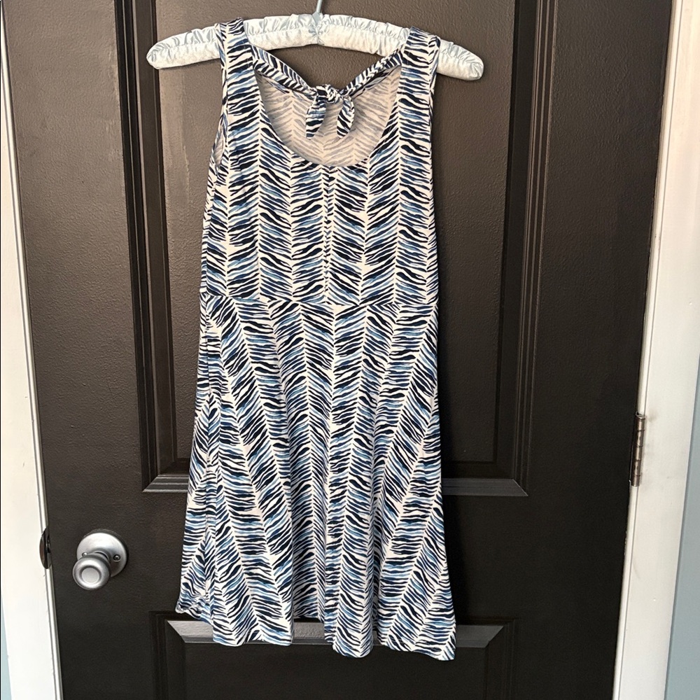 Old navy blue and white sundress size large 10/12 - Picture 5 of 5